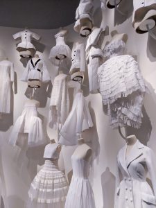 Dior white gowns