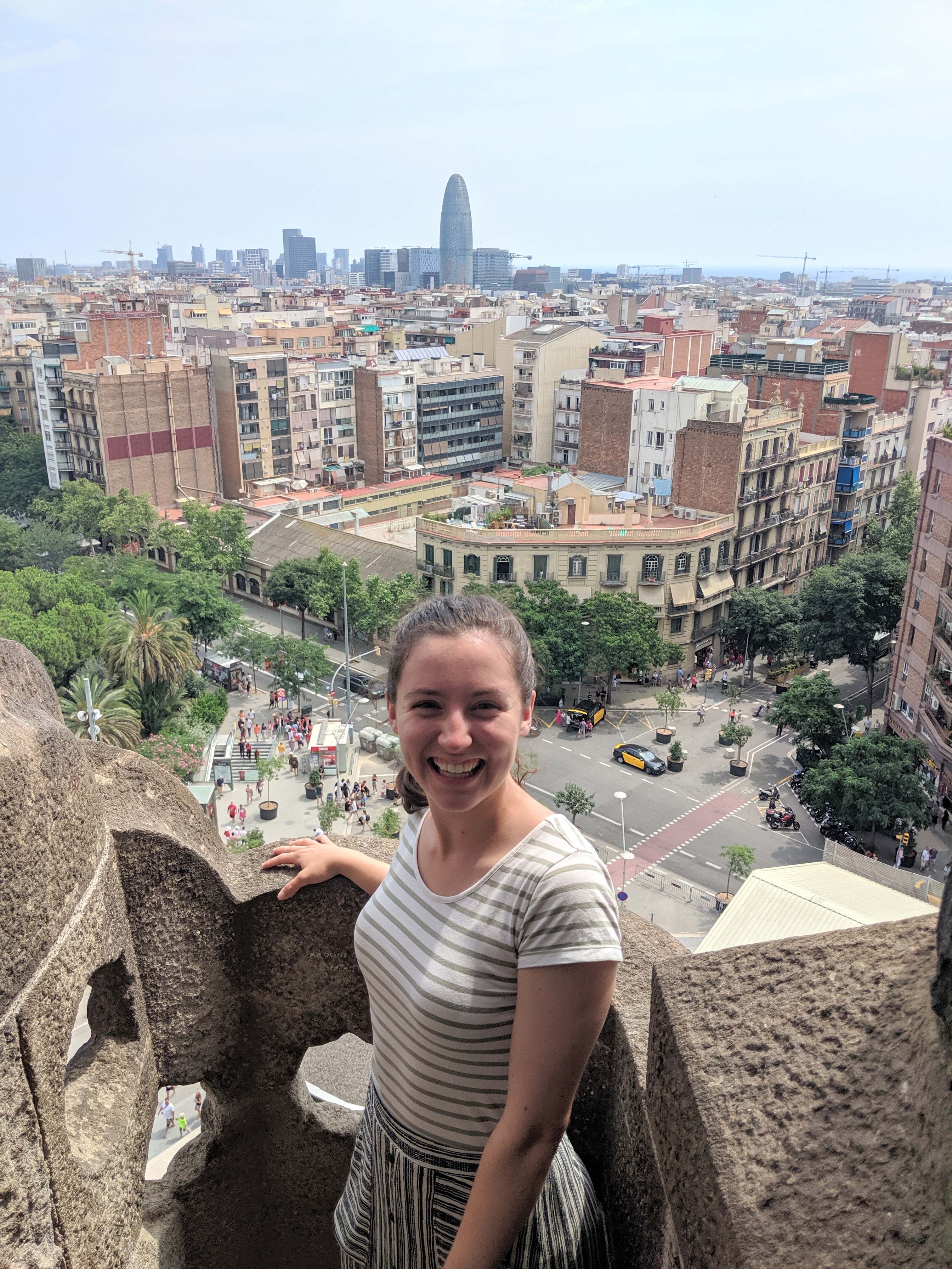 Sagrada familia, City view, Barcelona, Spanish style