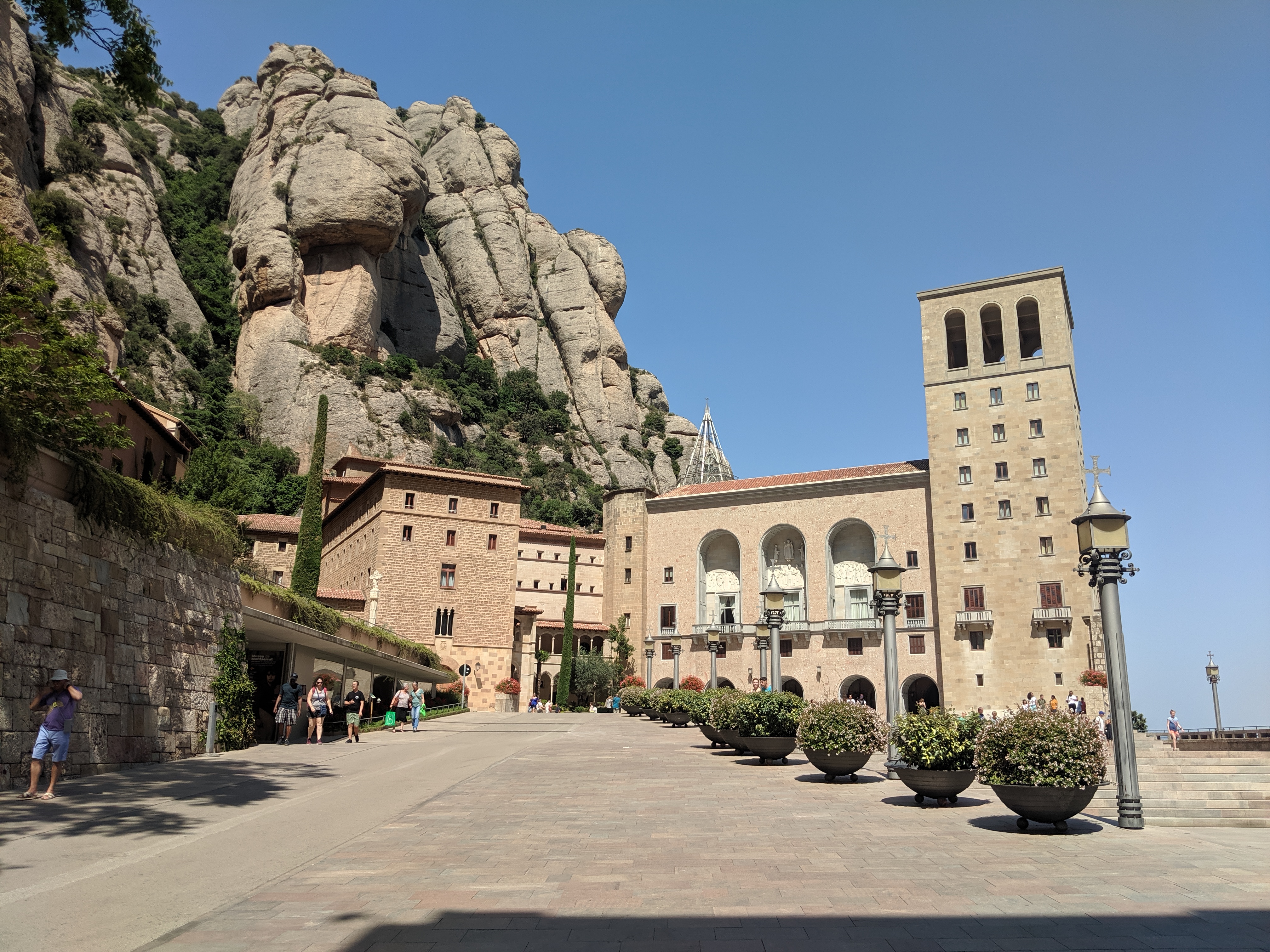 Montserrat, Spain, Black Madonna, monastery