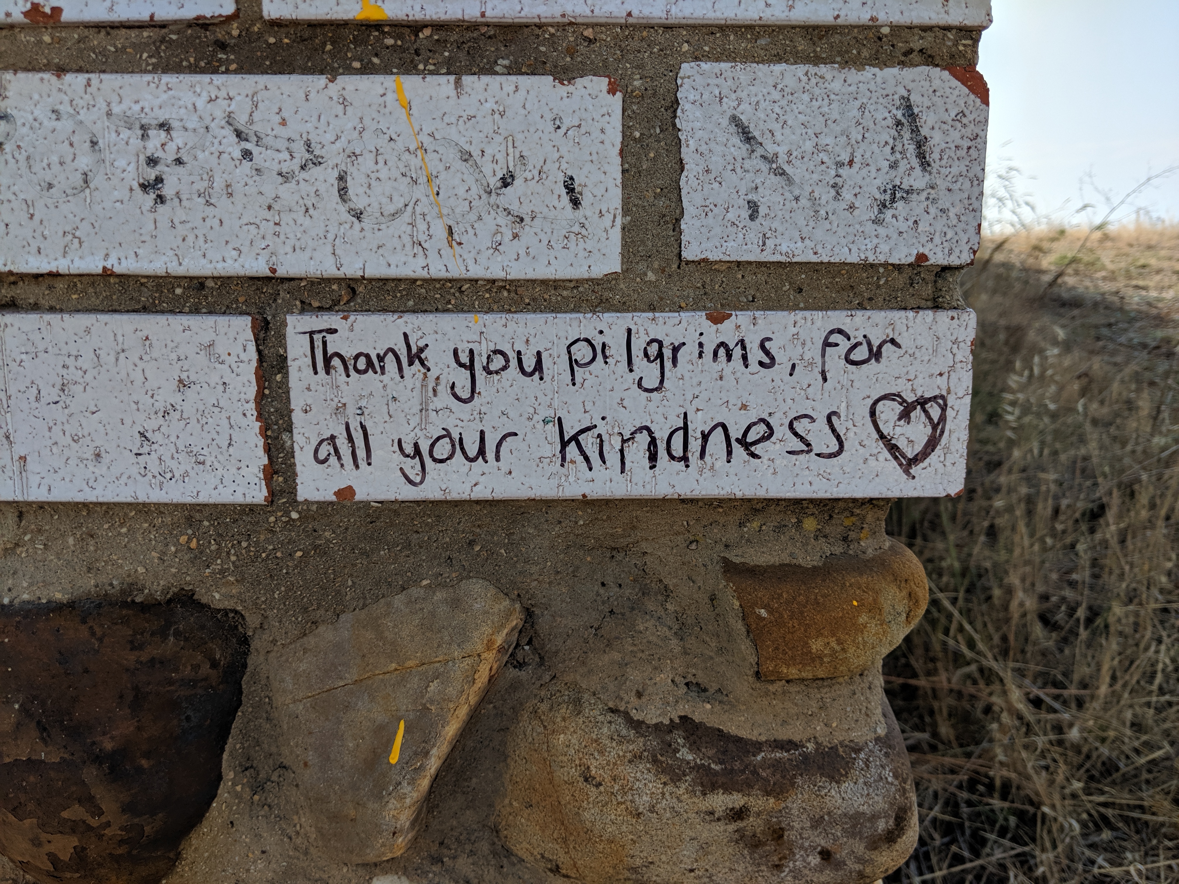 thank you pilgrims, for all your kindness