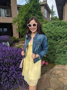 yellow-clothing-summer-dress-polkadot-sunglasses