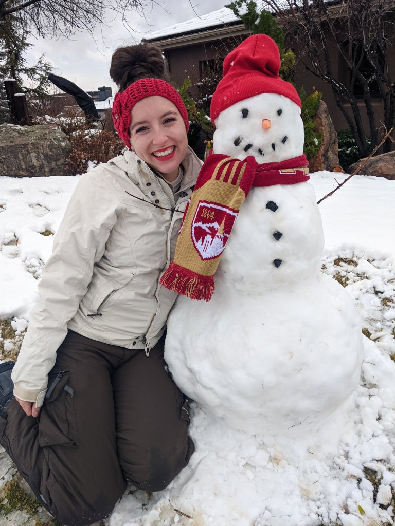 snowman-snow-day-red-earwarmer-idaho-blogger