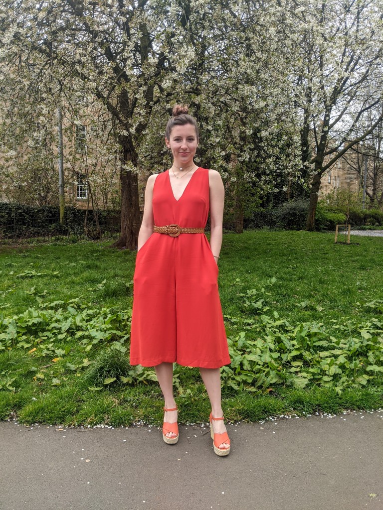 plunging-jumpsuit-french-connection-spring-outfits