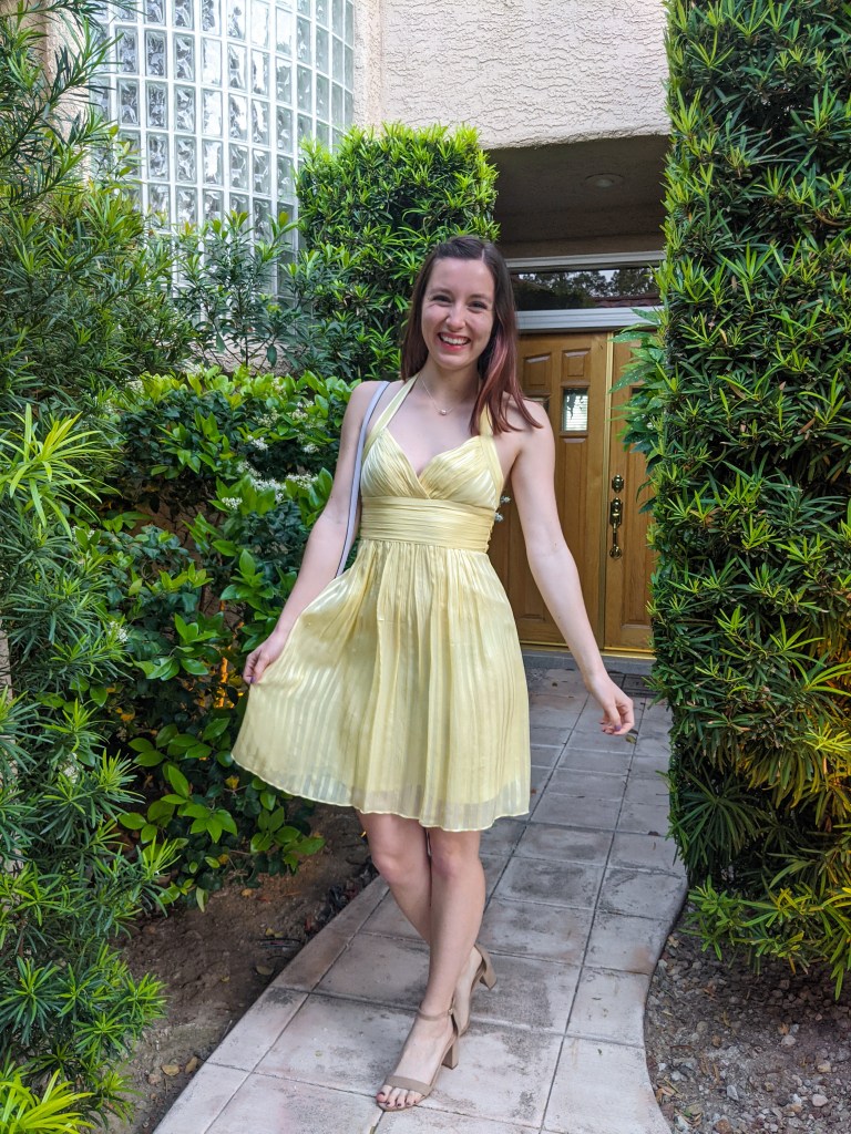 thrifted-yellow-dress-pleats-thrifty-six